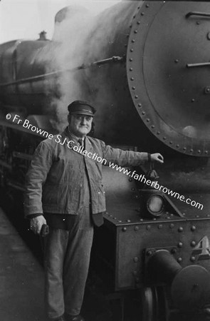 RAILWAY PERSONALITIES DRIVER MARK FOLEY AT LIMERICK JUNCTION R.I.P.14/9/40